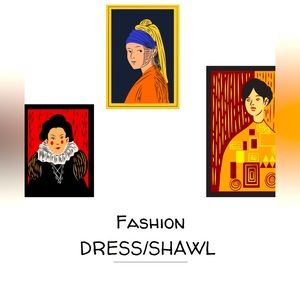 Fashion Dress or Shawl
